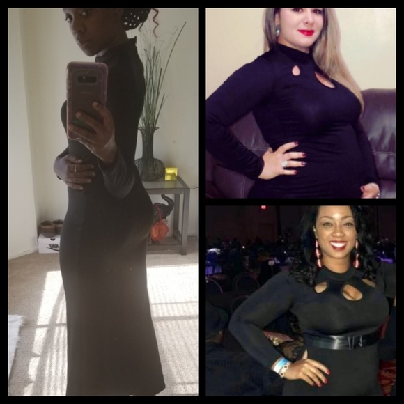 Black Evening Gown - Picture 7 of 8